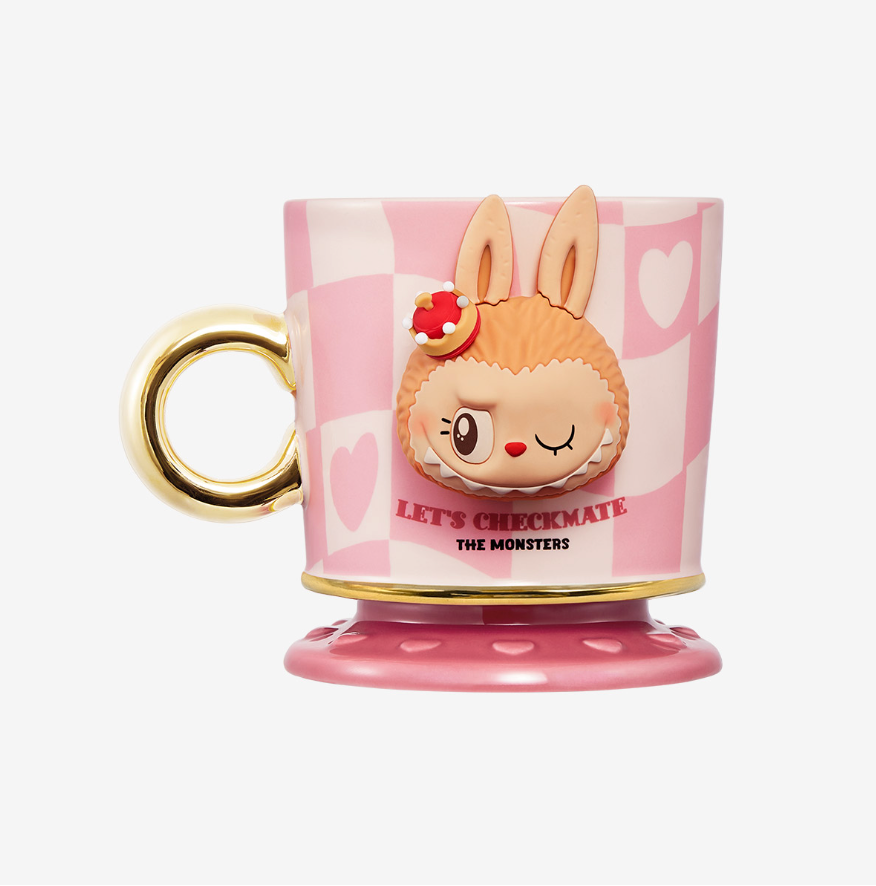 Labubu Checkmate Ceramic Mug – The Monsters Edition